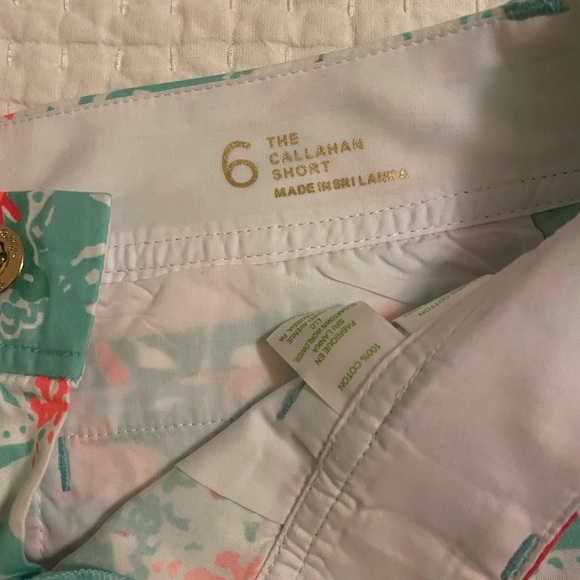 Lilly Pulitzer Callahan shorts new without tags - Picture 2 of 2